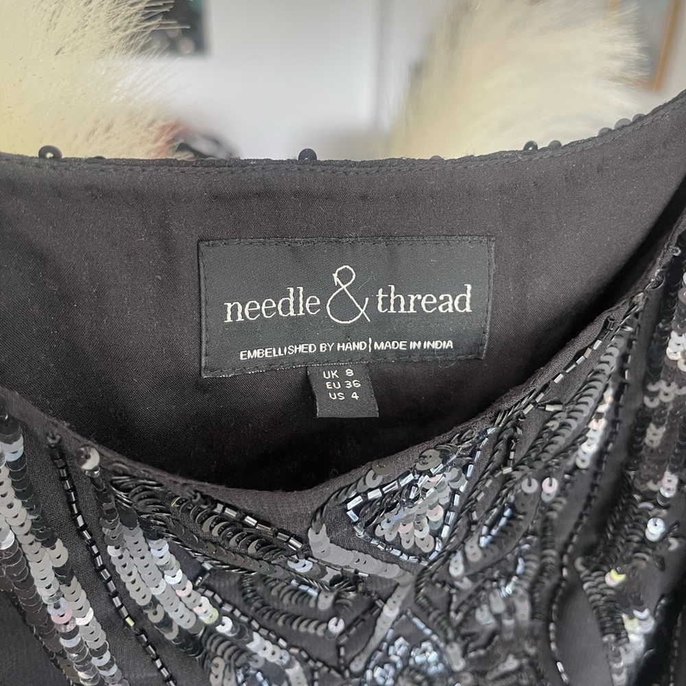 Needle & Thread Sequined Top - Picture 3 of 3
